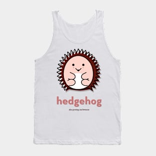 Hedgehog Aka Grumpy Ouchmouse Tank Top